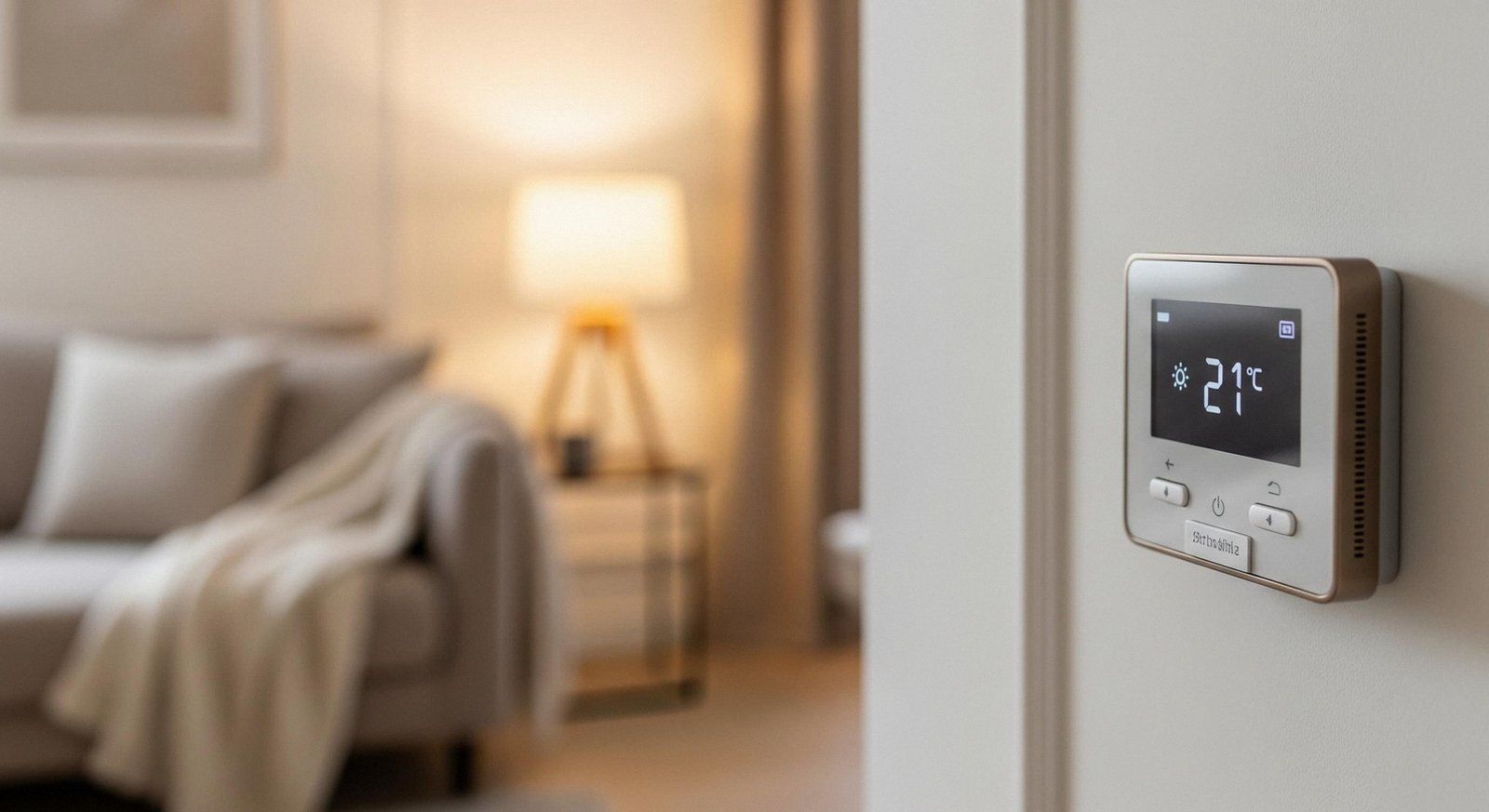 Assistenza Caldaie Argo a Legnago Termostato a parete in una casa di Legnago: assistenza caldaie Argo 24 ore su 24