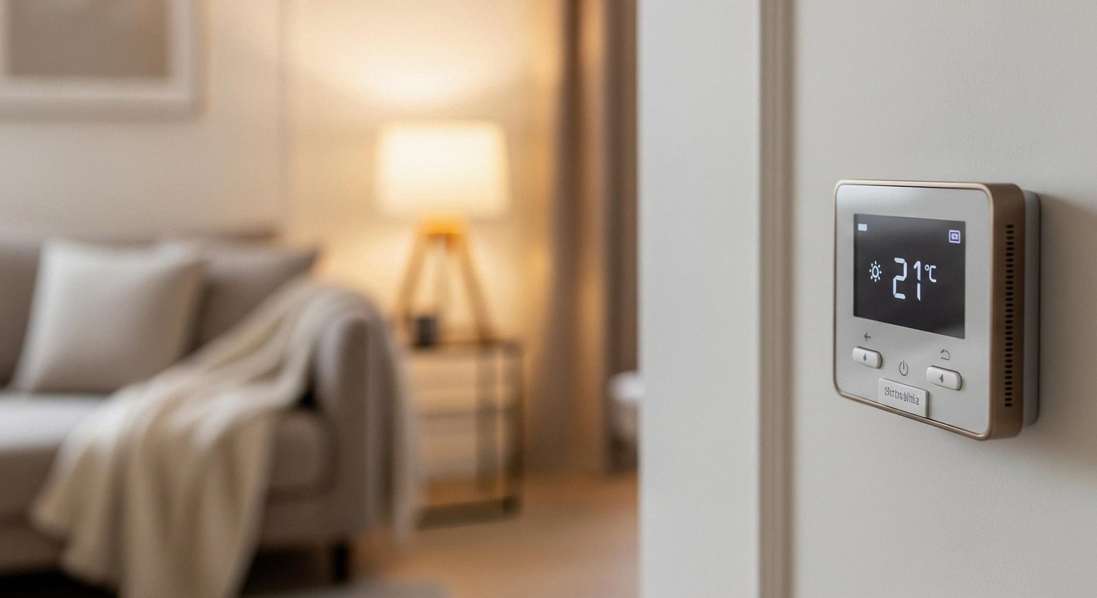 Assistenza Caldaie Ariston a Sona Termostato a parete in una casa di Sona: assistenza caldaie Ariston 24 ore su 24