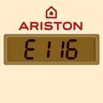 Errore E116 caldaia Ariston