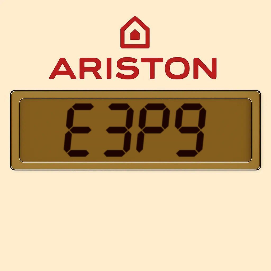 Codice errore E3P9 su caldaia Ariston