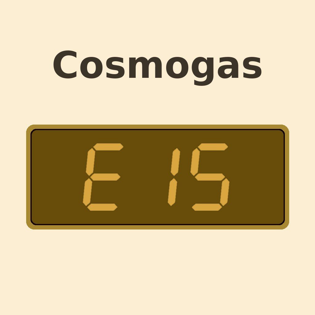 Display Cosmogas E15