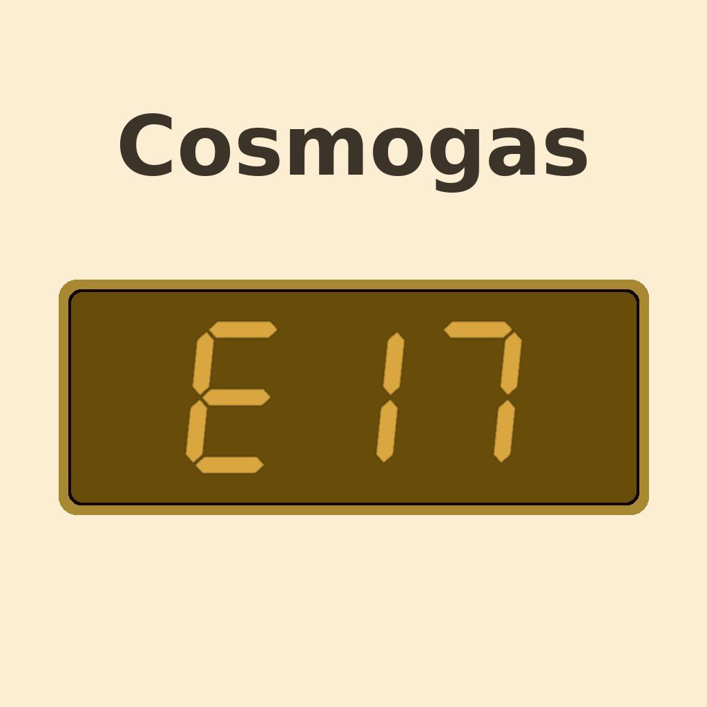 Display Cosmogas E17