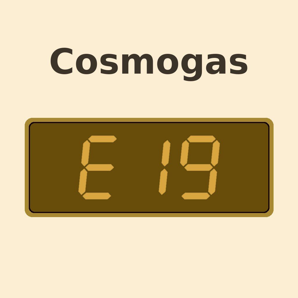Display Cosmogas E19