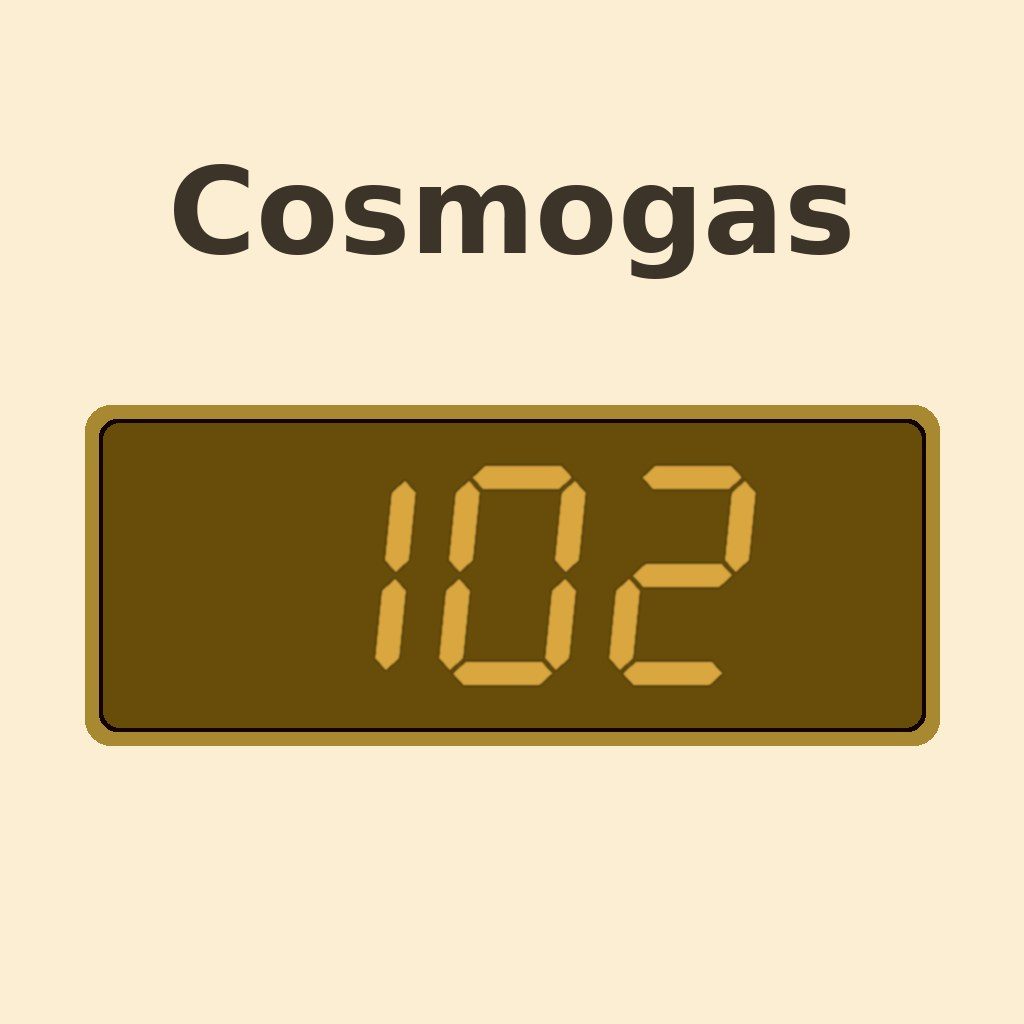 Display Cosmogas Err 102