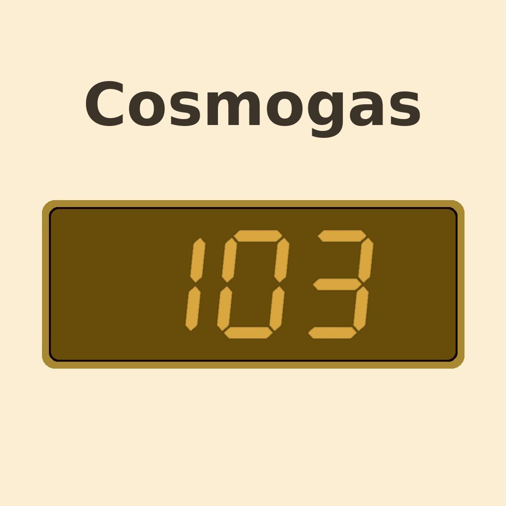 Display Cosmogas Err 103
