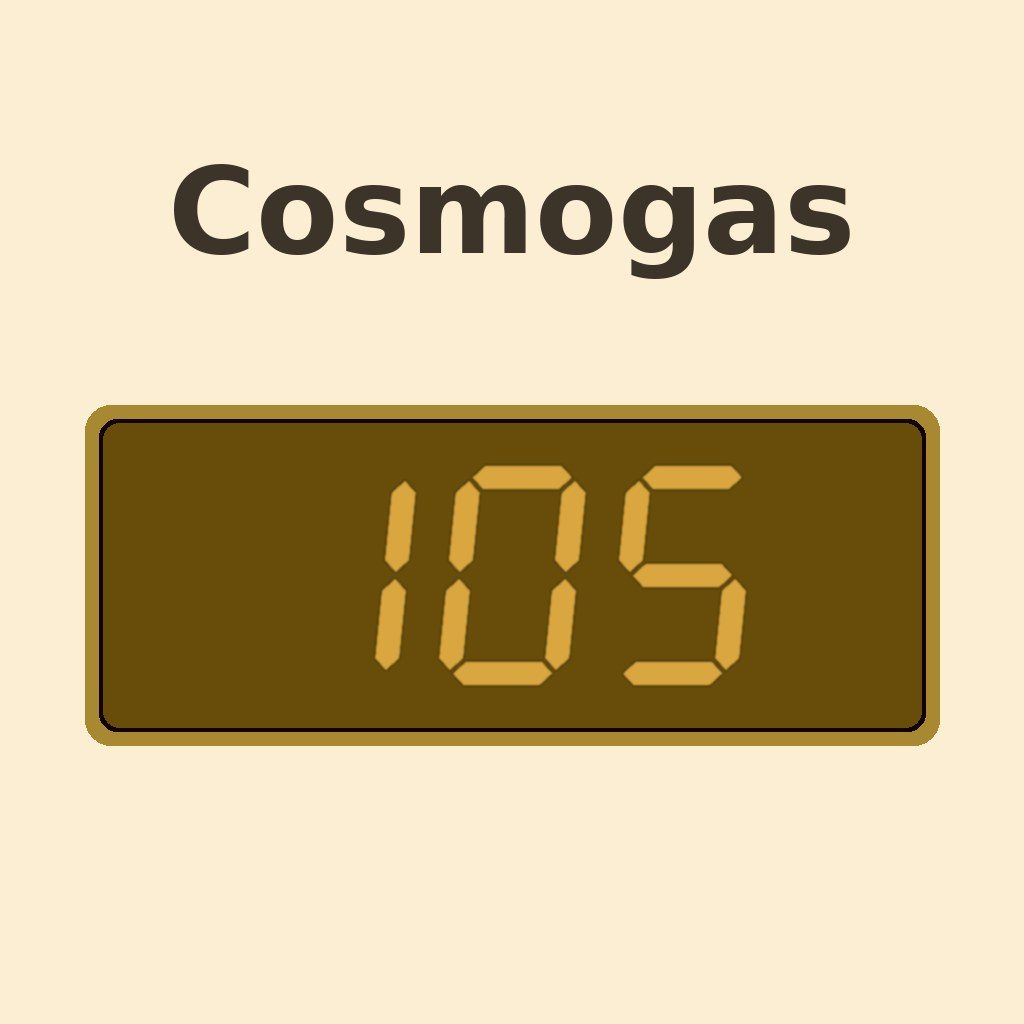Display Cosmogas Err 105
