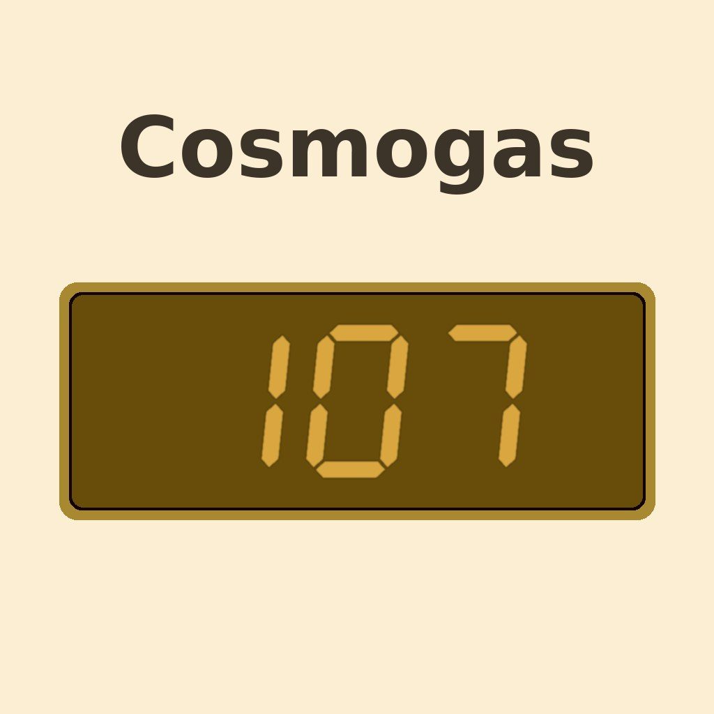 Display Cosmogas Err 107