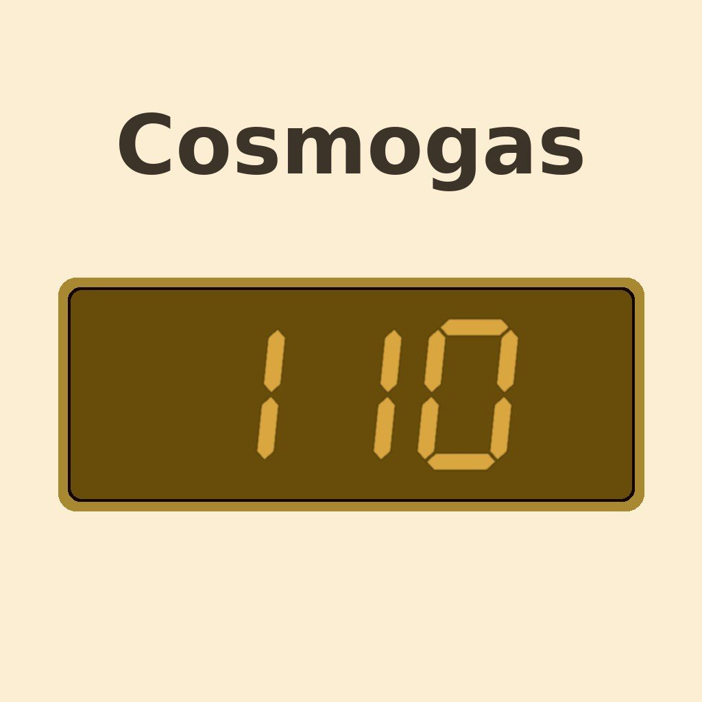 Display Cosmogas Err 110