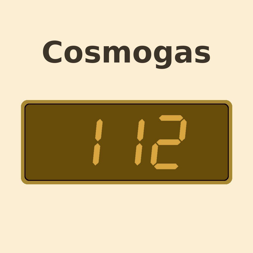 Display Cosmogas Err 112