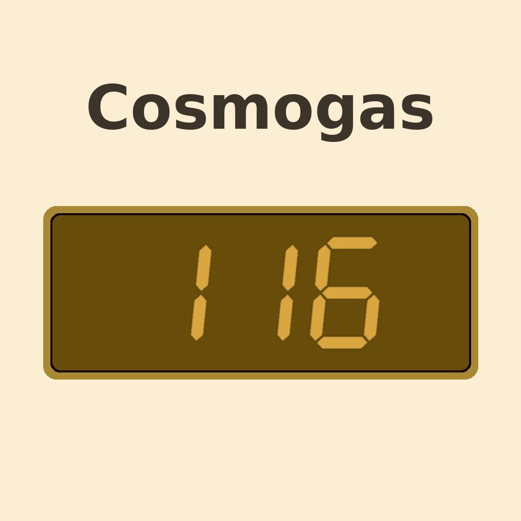 Display Cosmogas Err116