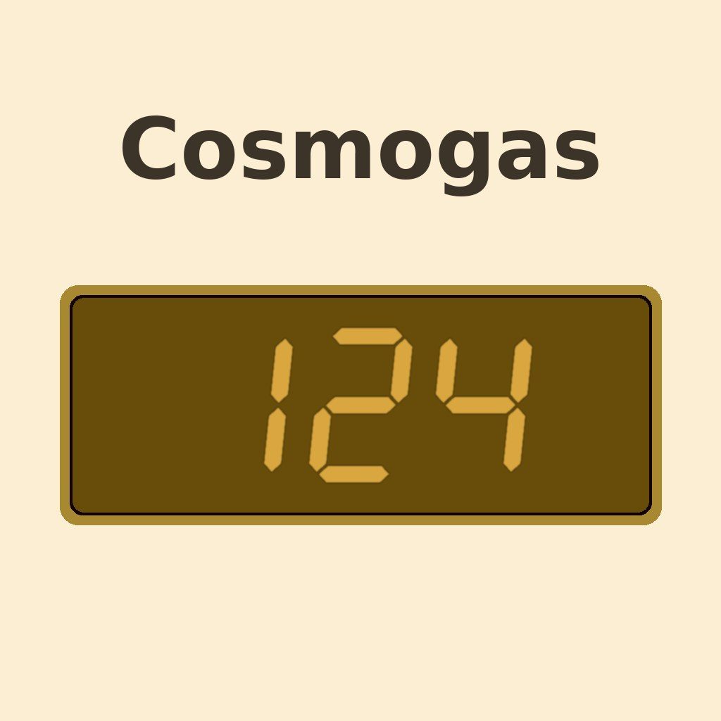 Display Cosmogas Err 124