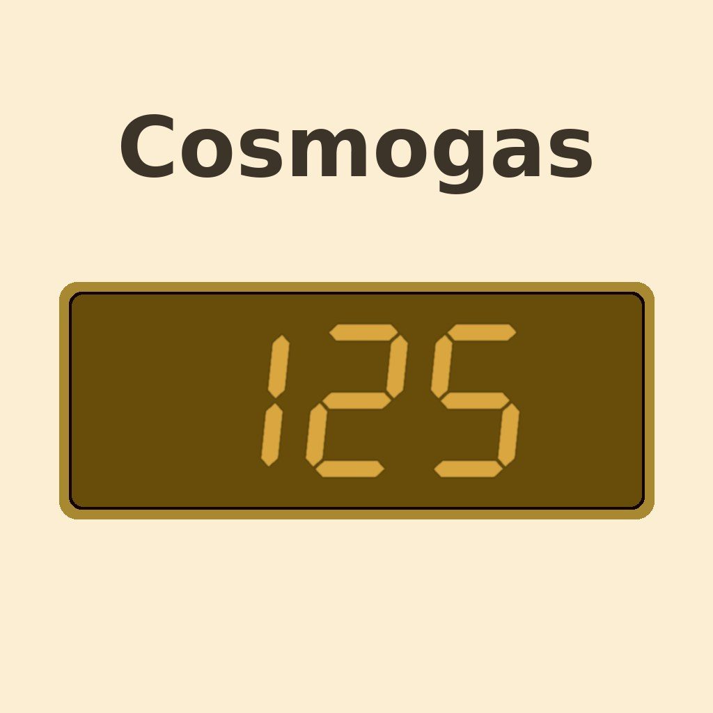 Display Cosmogas Err 125