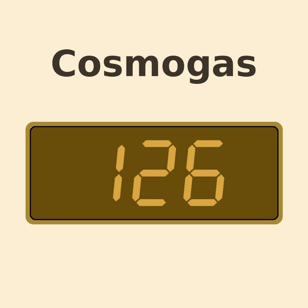 Display Cosmogas Err 126