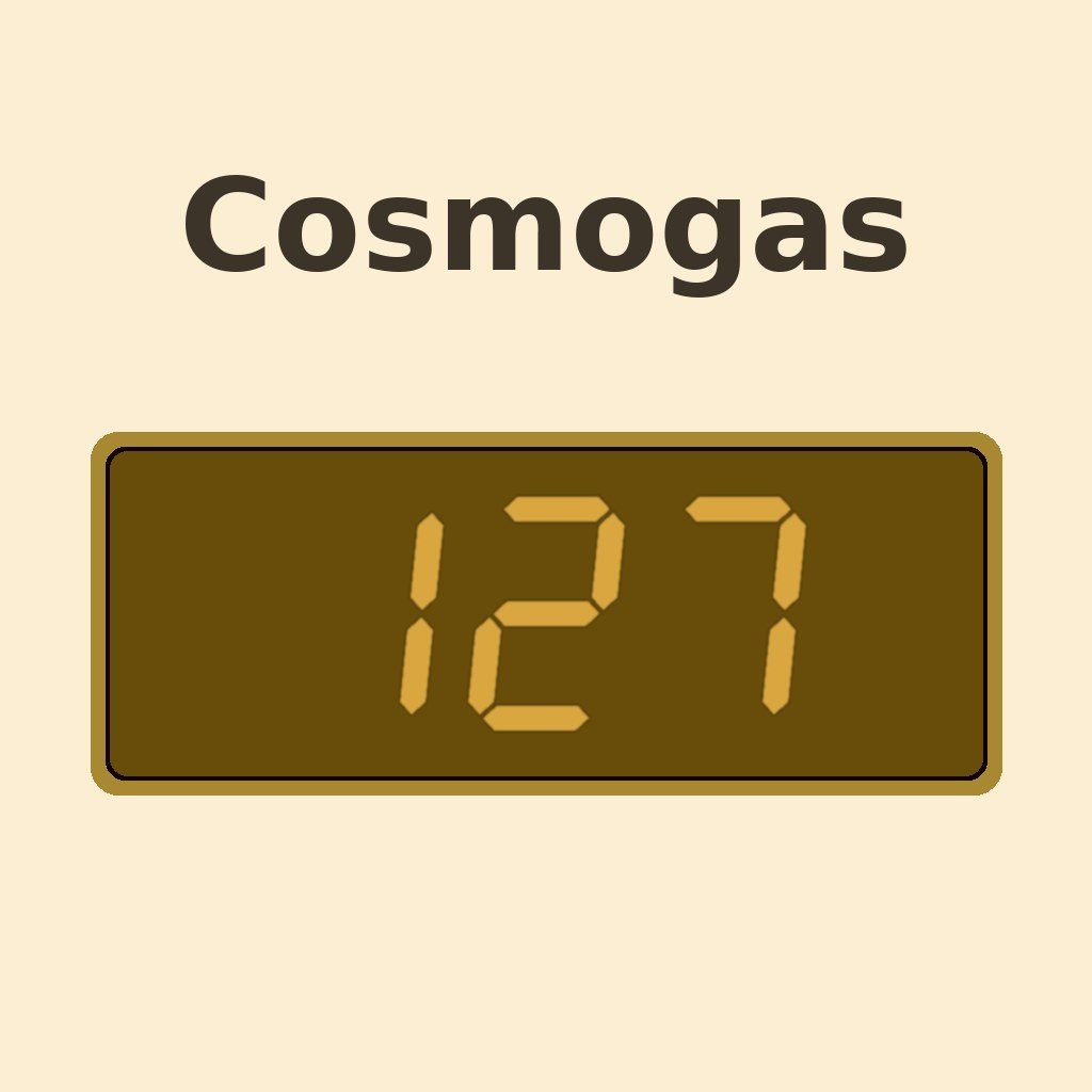 Display Cosmogas Err 127