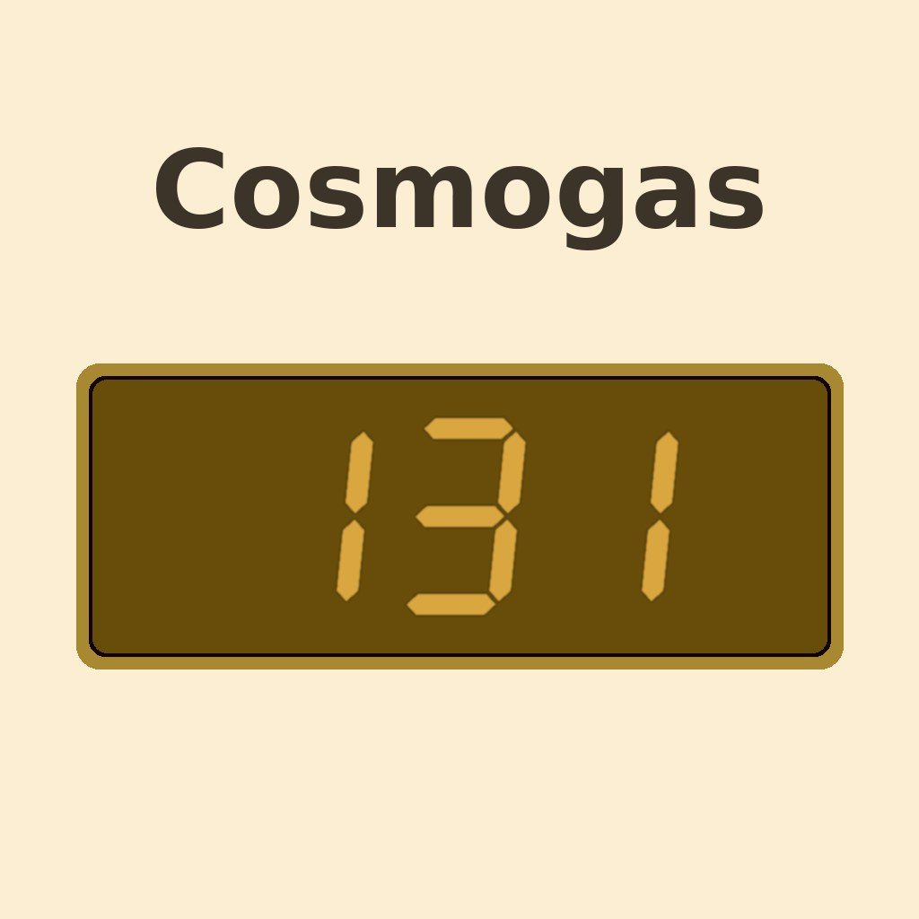 Display Cosmogas Err 131