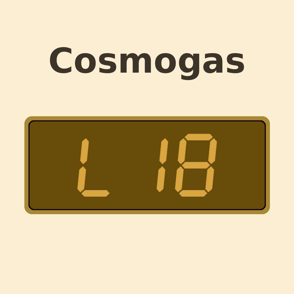 Display Cosmogas L18