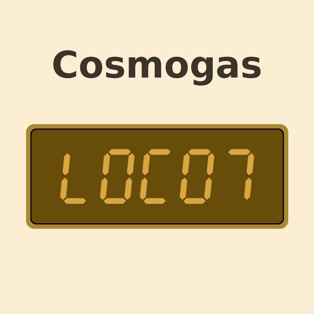 Display Cosmogas Loc 07