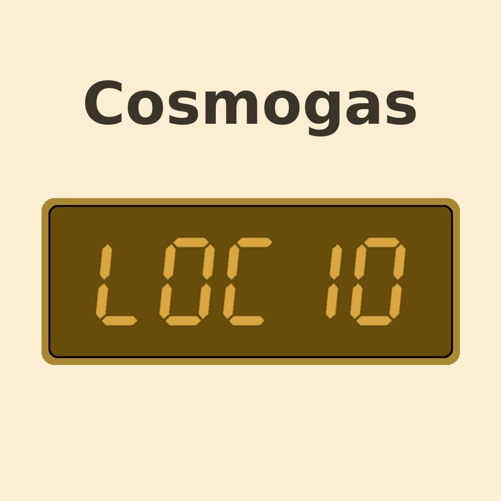 Display Cosmogas Loc 10