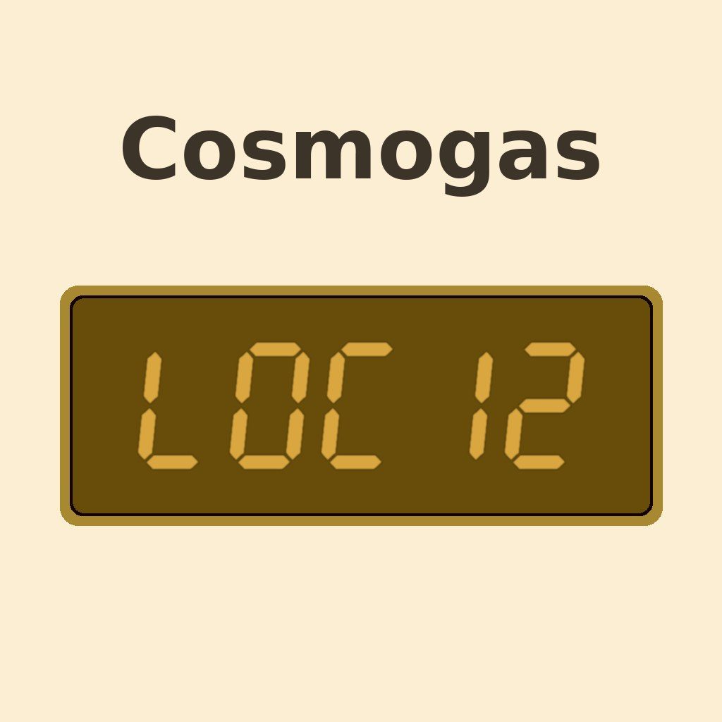 Display Cosmogas Loc 12