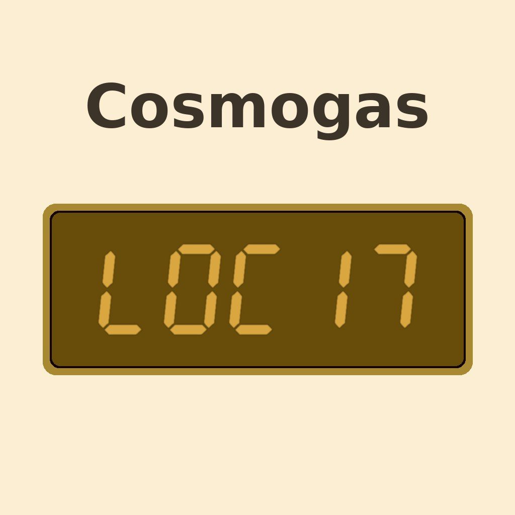 Display Cosmogas Loc 17