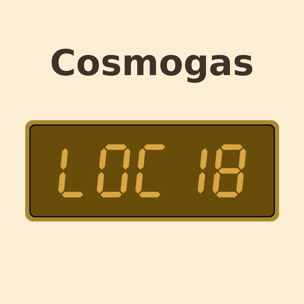 Display Cosmogas Loc 18