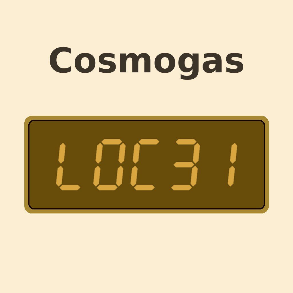Display Cosmogas Loc 31