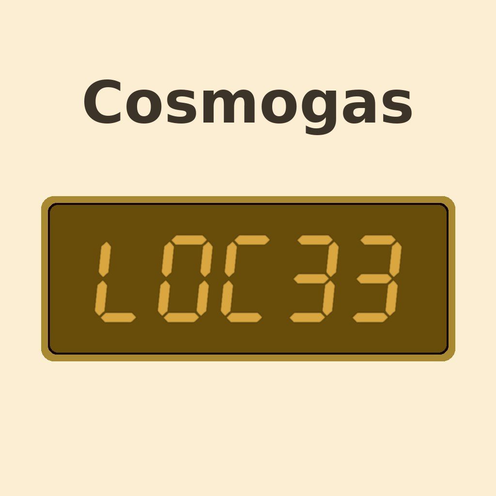 Display Cosmogas Loc 33