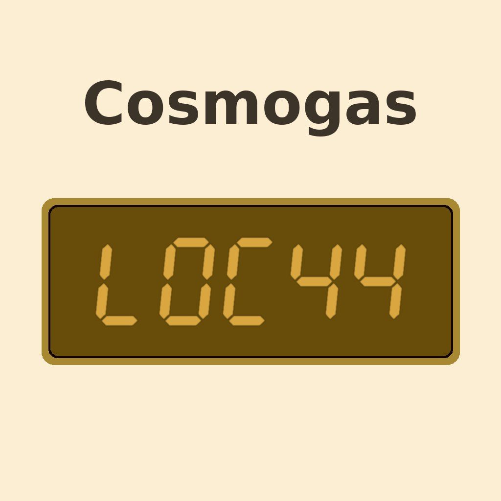 Display Cosmogas Loc 44