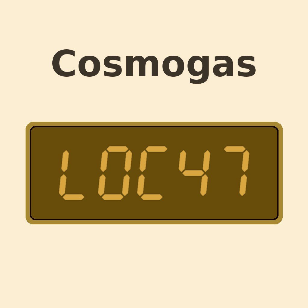 Display Cosmogas Loc 47