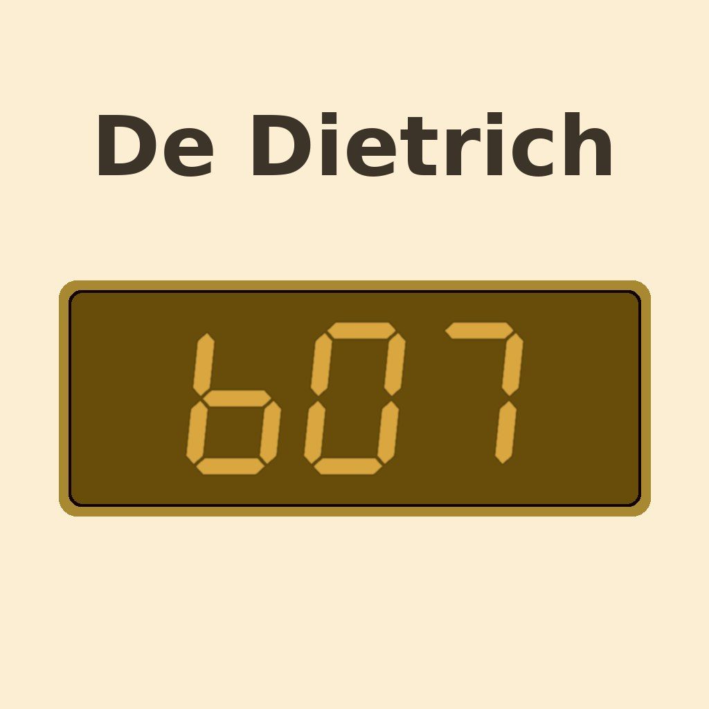 Display De Dietrich B07