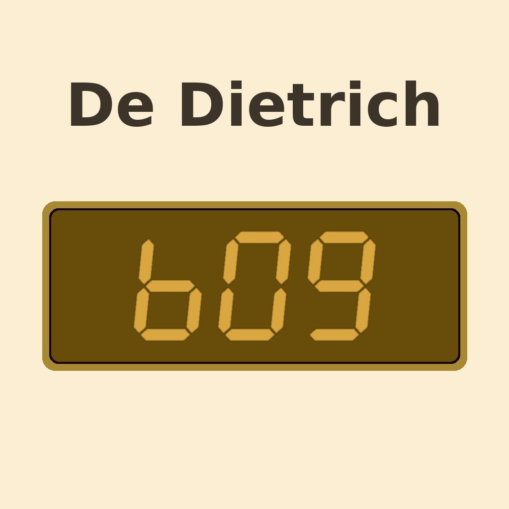 Display De Dietrich B09