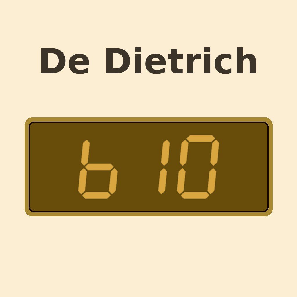 Display De Dietrich B10