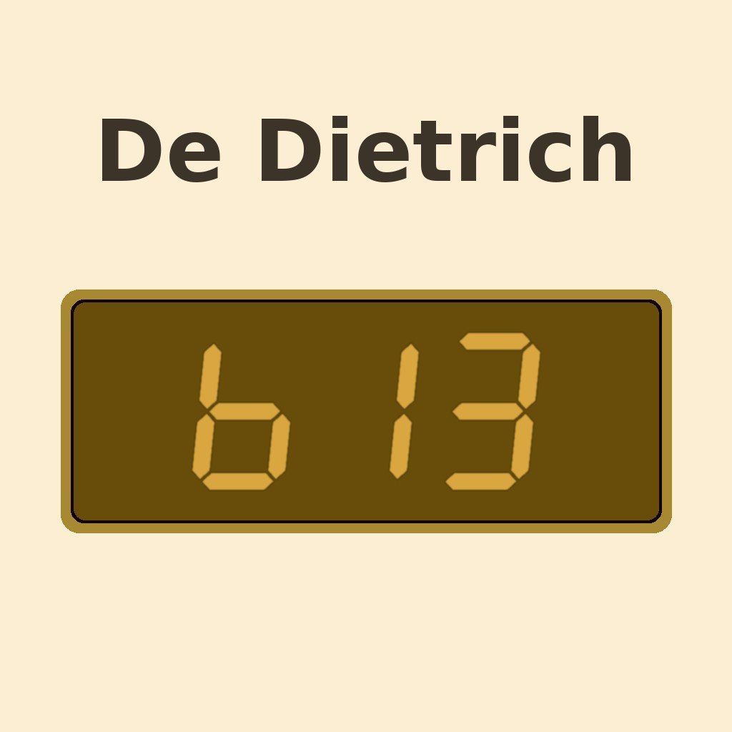 Display De Dietrich B13