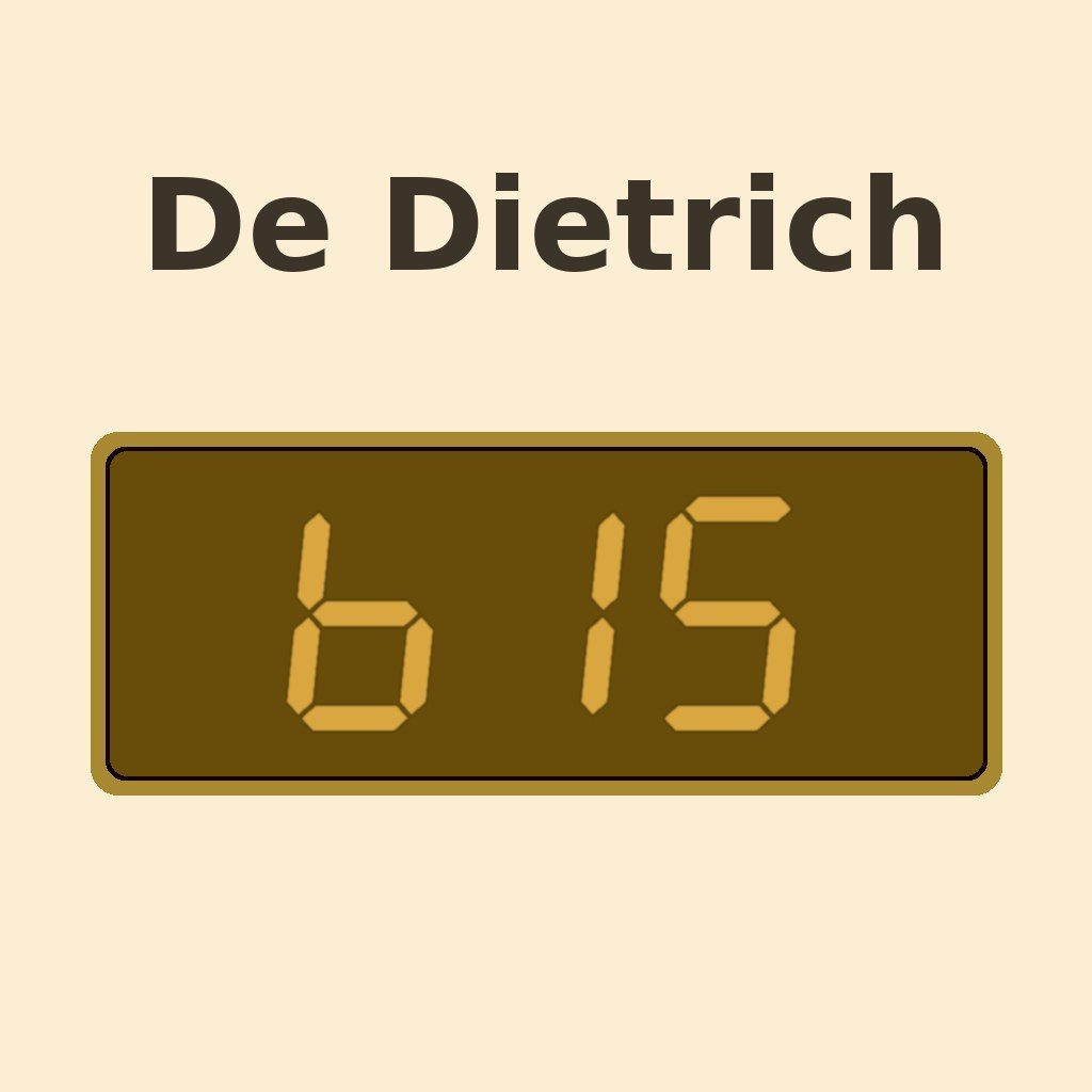 Display De Dietrich B15