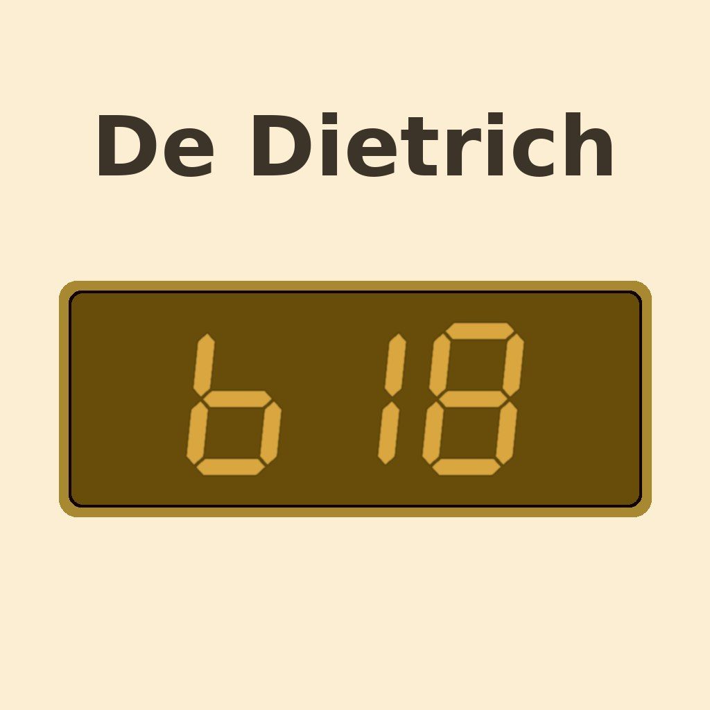Display De Dietrich B18
