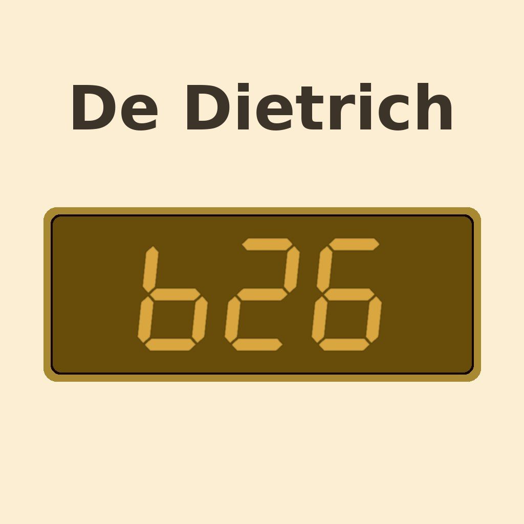 Display De Dietrich B26