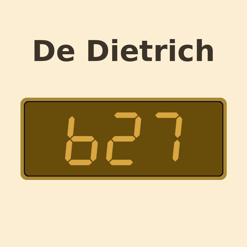 Display De Dietrich B27
