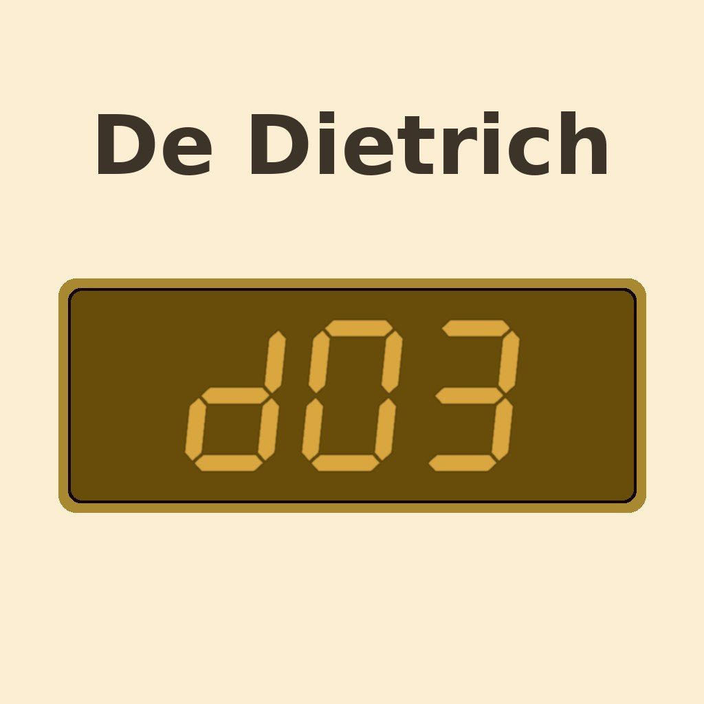 Display De Dietrich D03