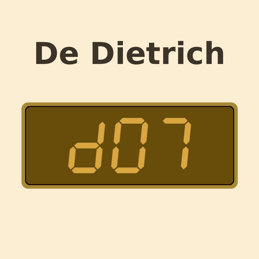 Display De Dietrich D07