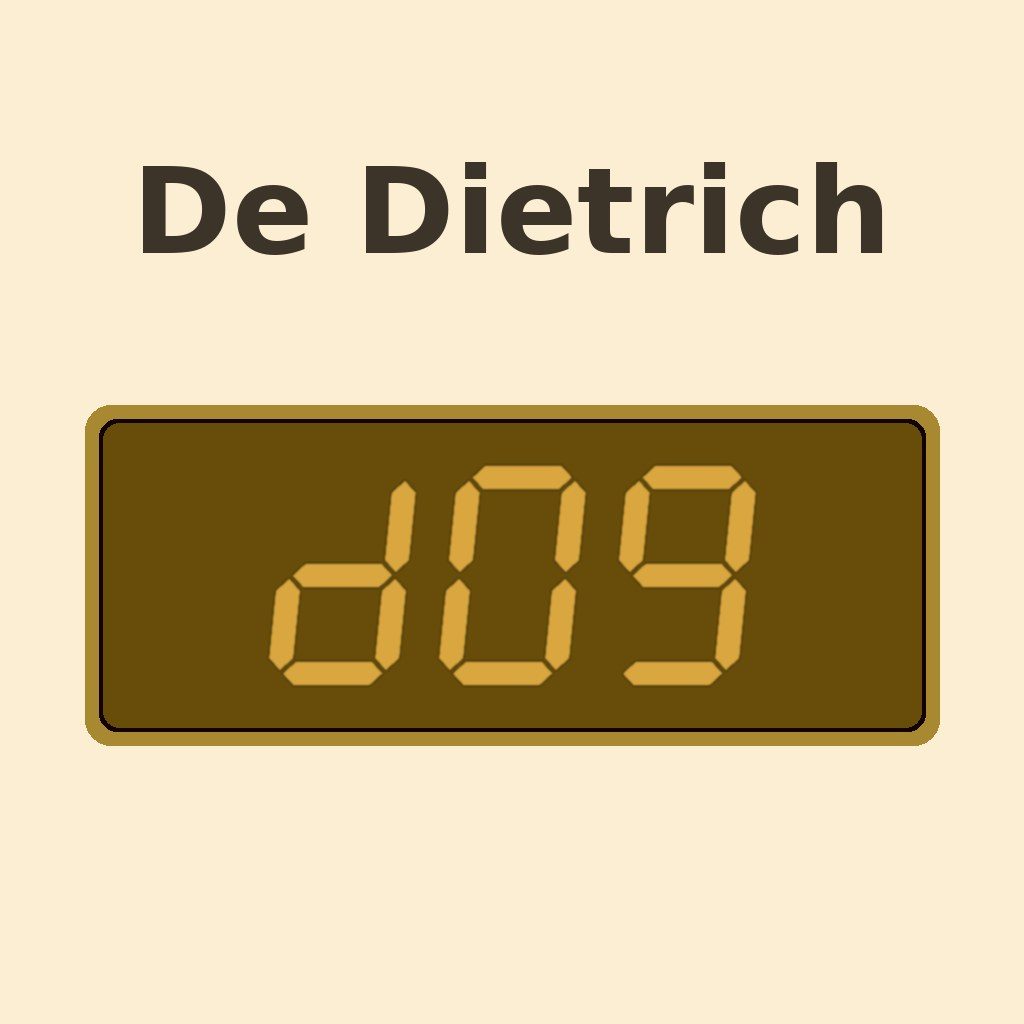 Display De Dietrich D09
