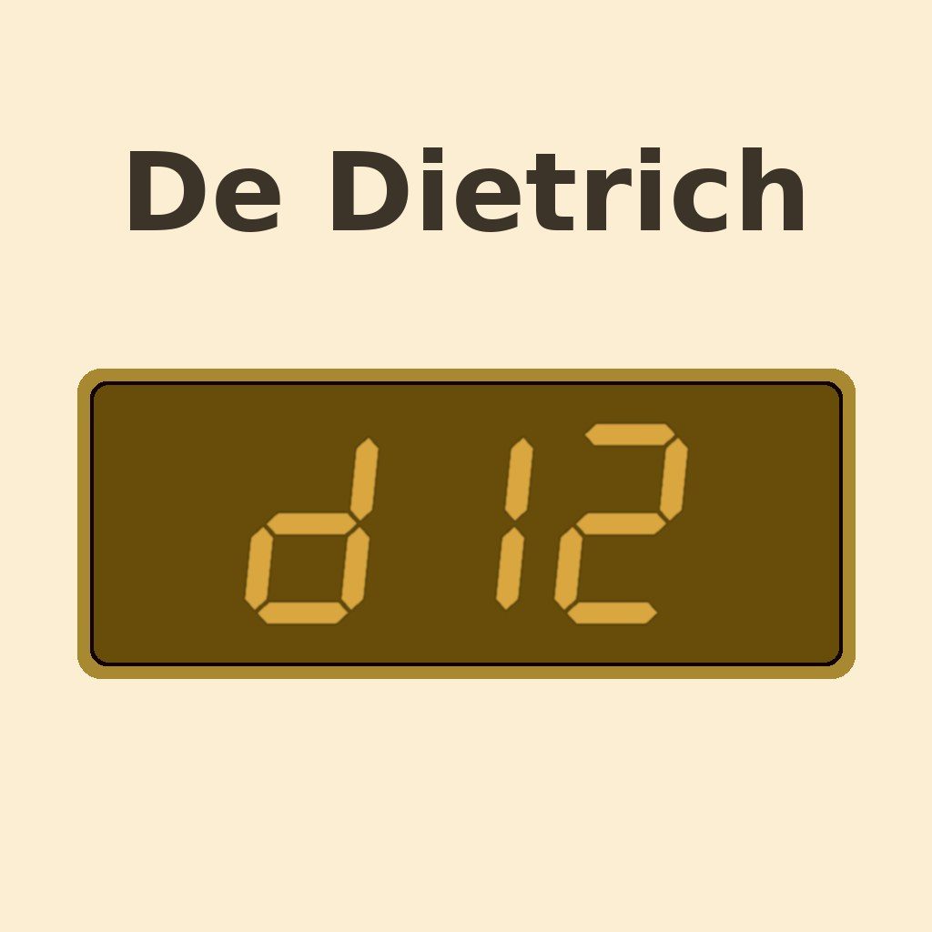 Display De Dietrich D12