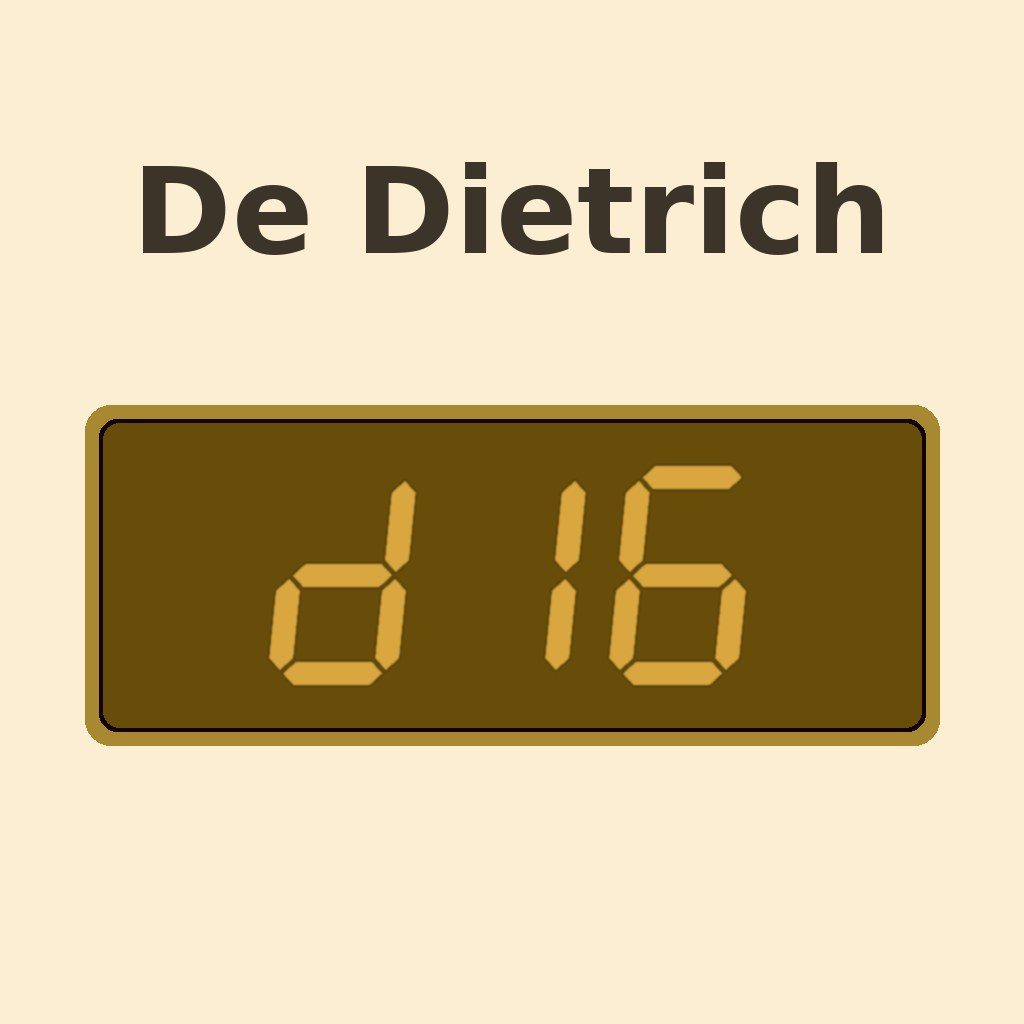 Display De Dietrich D16