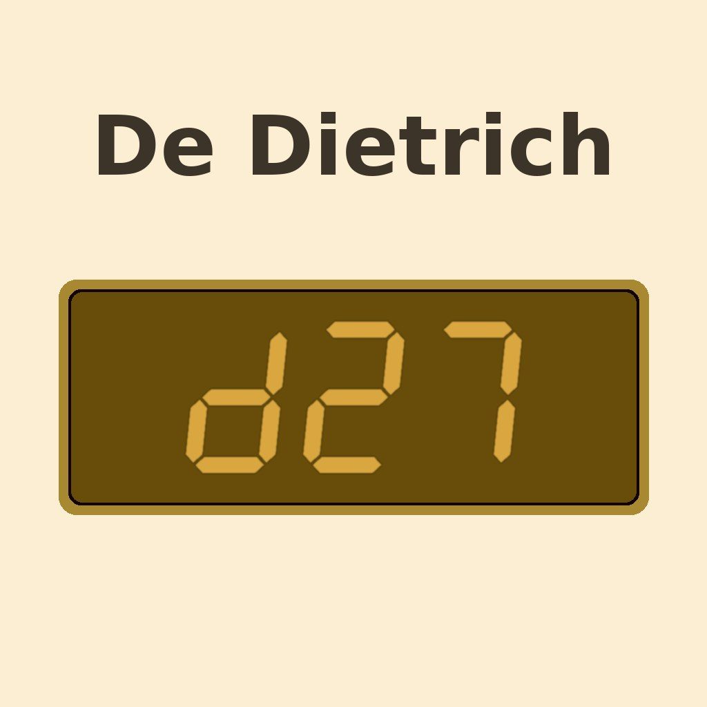 Display De Dietrich D27