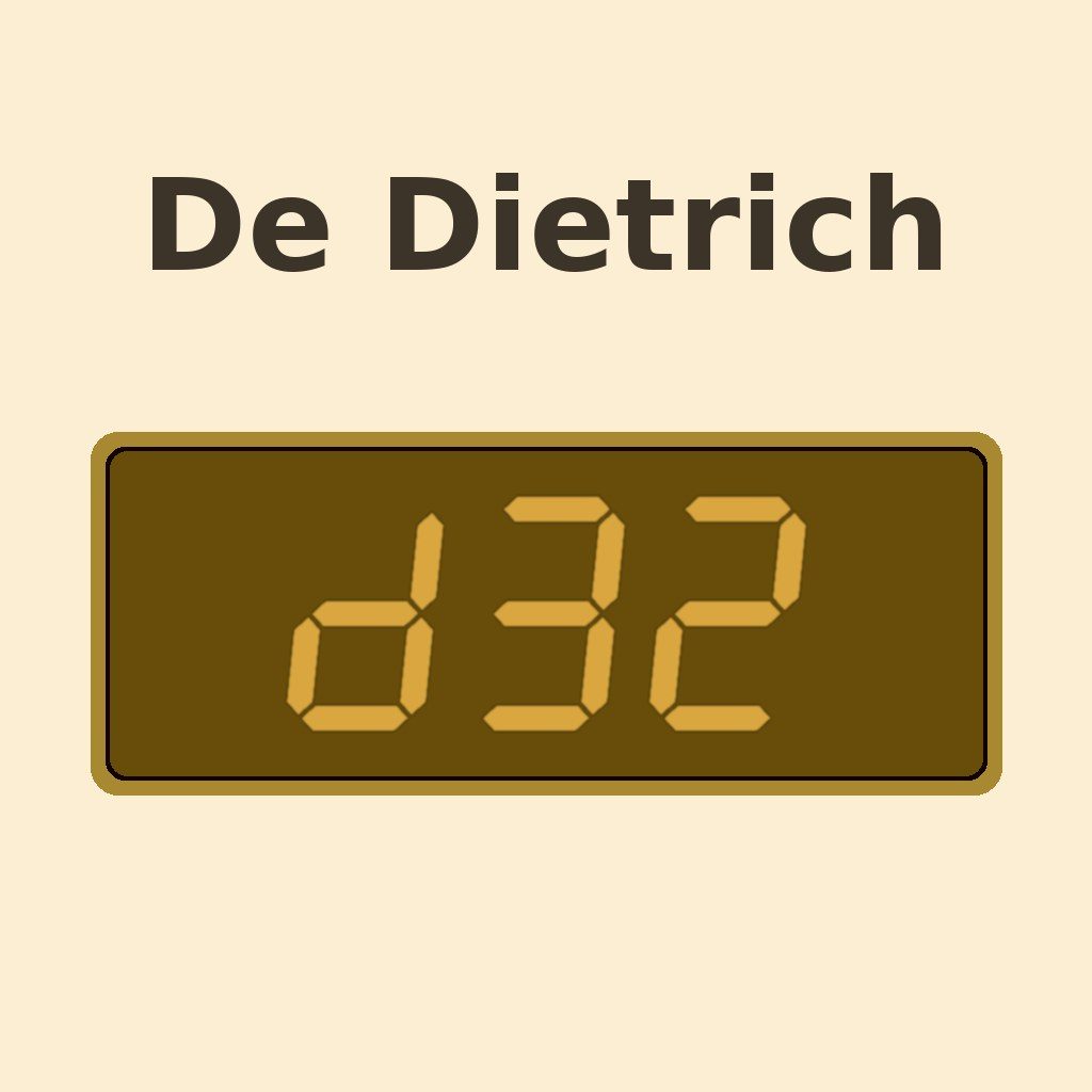 Display De Dietrich D32