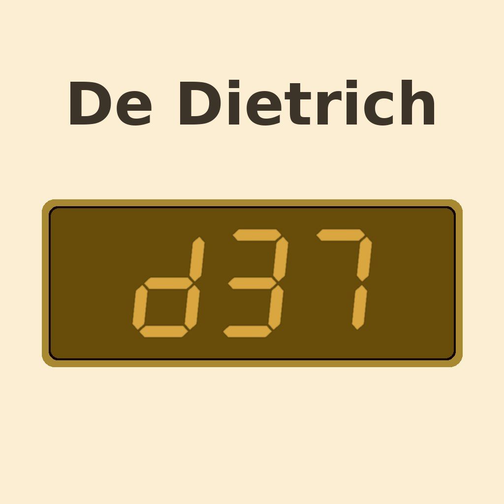 Display De Dietrich D37