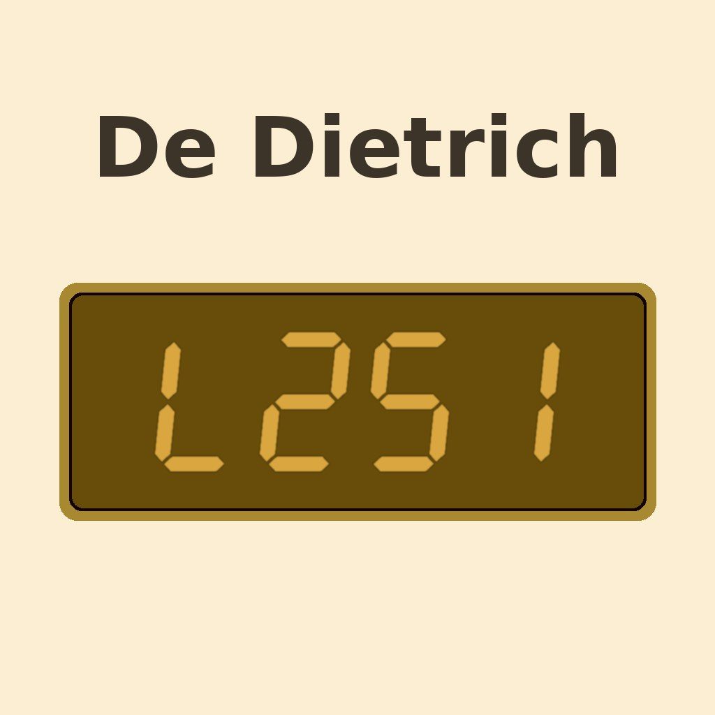 Display De Dietrich L251