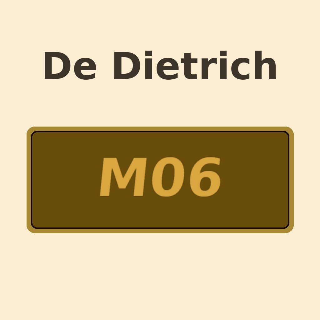 Display De Dietrich M06