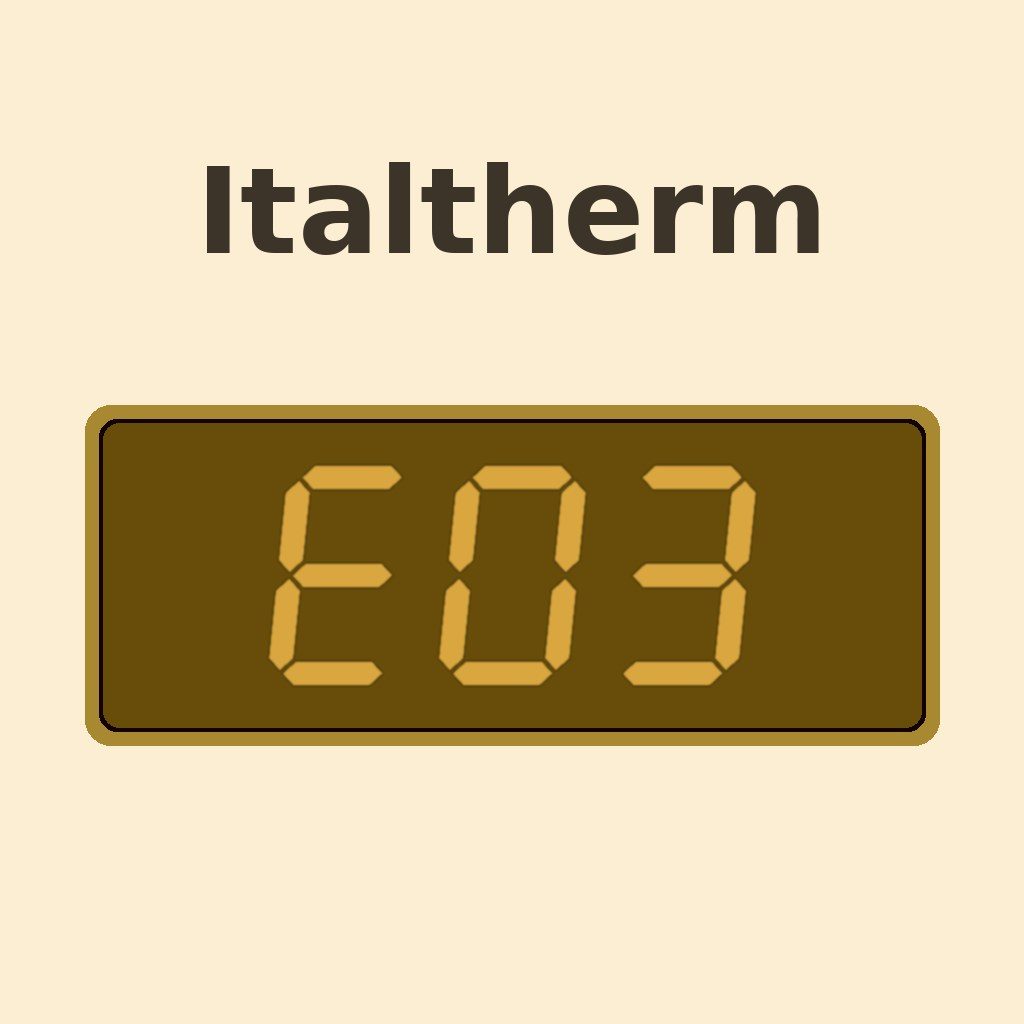 Display Italtherm E03