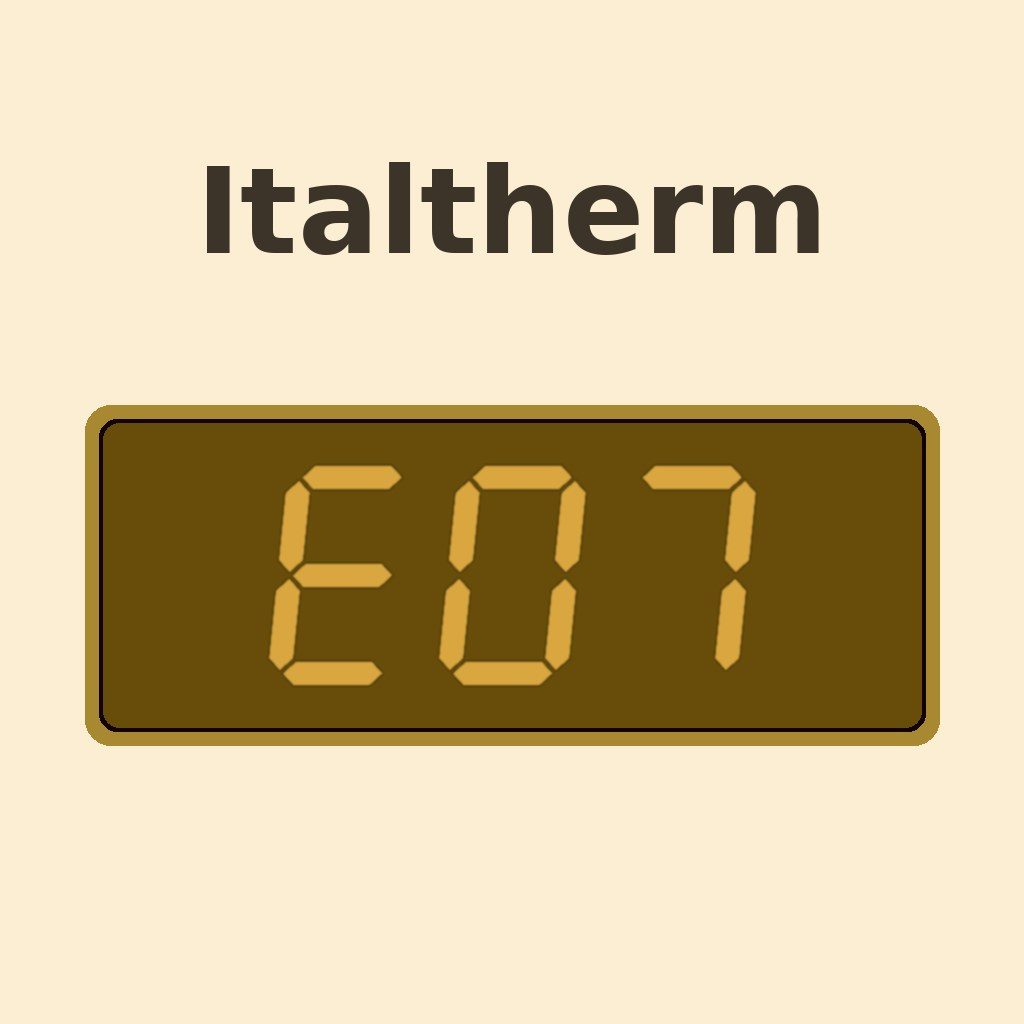 Display Italtherm E07