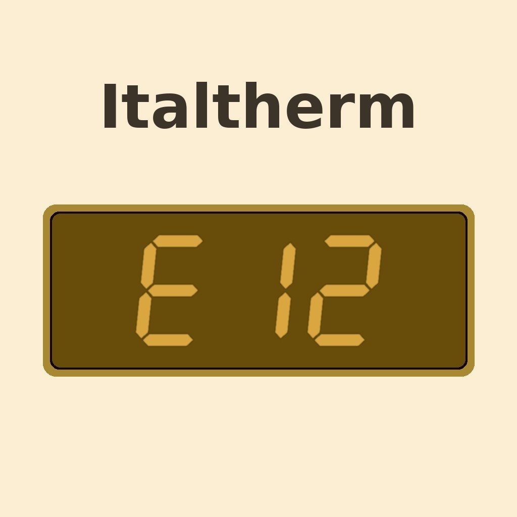 Display Italtherm E12